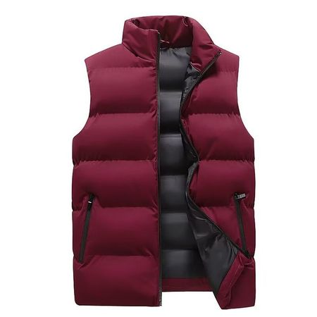 Warm Men's Vest Casual Loose-fitting Thick Jacket
